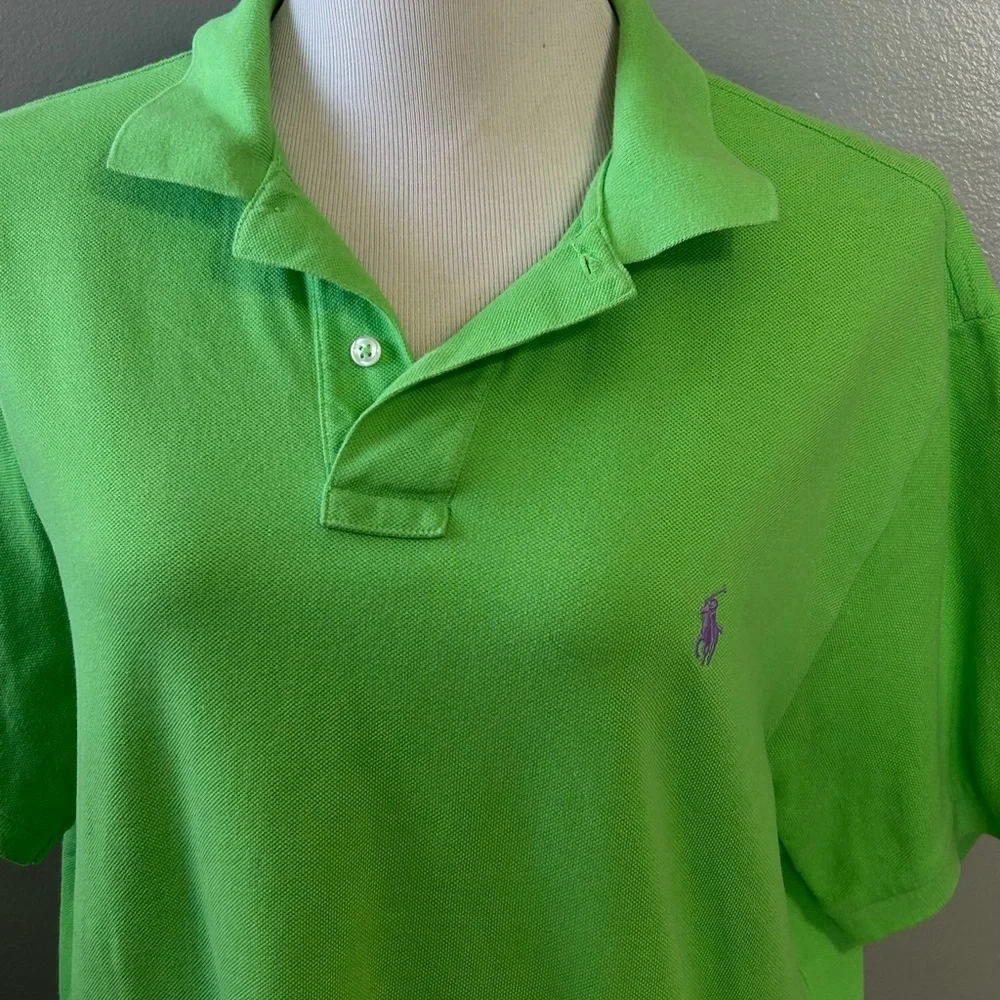Polo, Ralph Lauren men size XL custom,‎ fit polo shirt with short sleeves